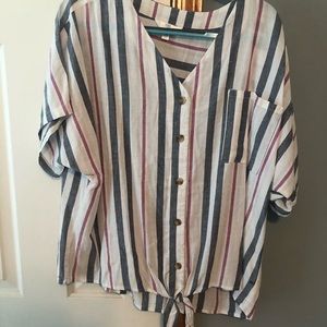 time and tru stripper crop top